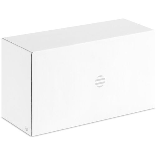 Lunchbox aus Edelstahl DOUBLE CHAN (Art.-Nr. CA864566) - Lunchbox aus Edelstahl mit 2 Ebenen und...