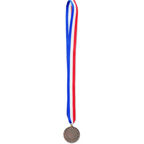 Medaille 5cm WINNER (Art.-Nr. CA879213) - Medaille aus Eisen mit Polyesterband in...