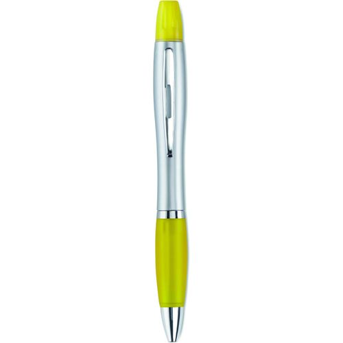 2in1 Stift RIO DUO (Art.-Nr. CA880062) - 2in1 Kunststoff-Kugelschreiber mit...