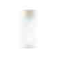 Glasflasche 500ml FJORD WHITE (Art.-Nr. CA900126) - Glasflasche mit Verschluss aus Bambus...