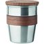 Einwandiger Becher 350 ml WALNUT (mattsilber) (Art.-Nr. CA900226)