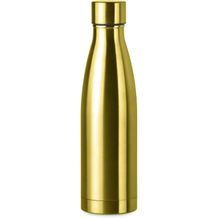 Edelstahl Isolierflasche 500ml BELO BOTTLE (matt golden) (Art.-Nr. CA918649)