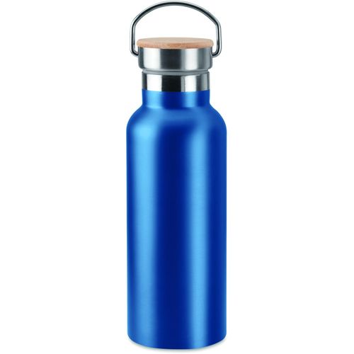 Isolierflasche 500ml HELSINKI (Art.-Nr. CA926704) - Doppelwandige Isolierflasche aus Edelsta...