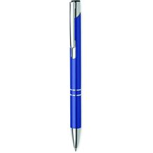 Kugelschreiber recyceltes Alu DONA (königsblau) (Art.-Nr. CA939242)