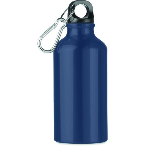 Aluminium Trinkflasche 400ml MID MOSS (Art.-Nr. CA954756) - Einwandige Trinkflasche aus Aluminium...