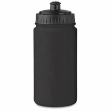 Trinkflasche PE 500ml SPOT FIVE (black) (Art.-Nr. CA956293)