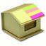 Notizzettelbox RECYCLOPAD (beige) (Art.-Nr. CA966399)