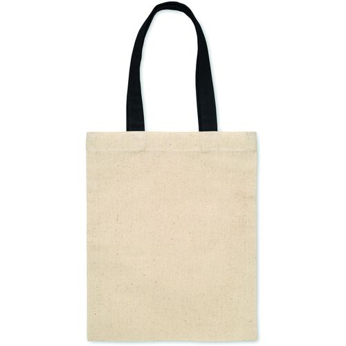 Kleine Tasche Baumwolle 140 g CHISAI (Art.-Nr. CA981206) - Kleine Geschenk- oder Goodie-Tasche mit...