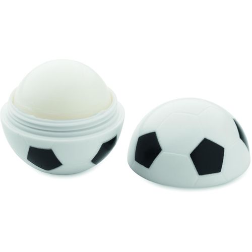 Lippenbalsam Fußball BALL (Art.-Nr. CA985302) - Lippenbalsam in rundem Behälter au...
