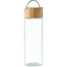 Trinkflasche Glas 500ml AMELAND (transparent) (Art.-Nr. CA991703)