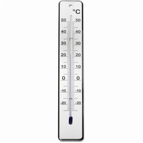 Edelstahl-Thermometer (Art.-Nr. CA418511) - aus rostfreiem Edelstahl, ca. 28, 0 x...