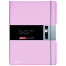 Herlitz Notizheft my.book flex® DIN A4 PP Kunststoff 2 x 40 Rosé (rosé-anthrazit) (Art.-Nr. CA094162)
