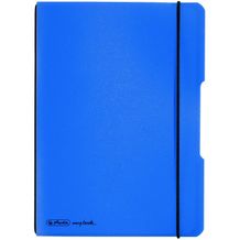 Herlitz Notizheft my.book flex® DIN A5 PP Kunststoff (blau) (Art.-Nr. CA903981)