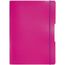 Herlitz Notizheft my.book flex® DIN A4 PP Kunststoff (pink) (Art.-Nr. CA990280)