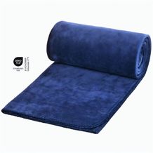 Fleecedecke Basic navy - 120 x 150 cm, 180 g/m² (navy) (Art.-Nr. CA148299)