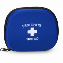 First Aid Kit blau - Erste Hilfe Set, 12-teilig, deutsche Markenware (blau) (Art.-Nr. CA851869)