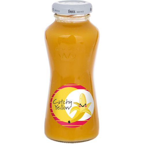 Smoothie catchy yellow (Art.-Nr. CA047988) - 200 ml Smoothie Mango-Banane in Glasflas...