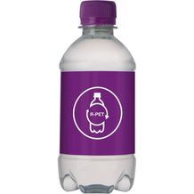 Quellwasser R-PET Flasche [330 ml] (Violett) (Art.-Nr. CA078173)