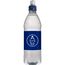 Quellwasser 500 ml mit Sportverschluß (Transparent/Blau) (Art.-Nr. CA773211)