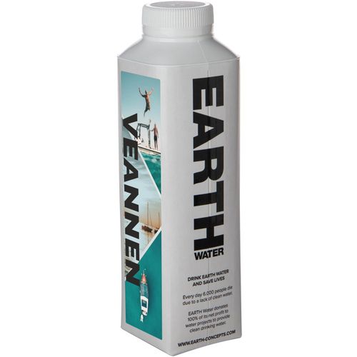 EARTH Water Tetra Pak 500 ml (Art.-Nr. CA779222) - 500 ml natürliches Quellwasser in FSC-z...