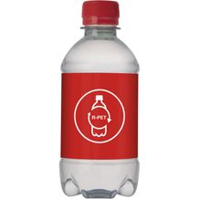 Quellwasser 330 ml mit Drehverschluß (Transparent/Rot) (Art.-Nr. CA967803)