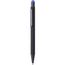 Druckkugelschreiber FLORES Soft & Touch Black (blau) (Art.-Nr. CA012351)