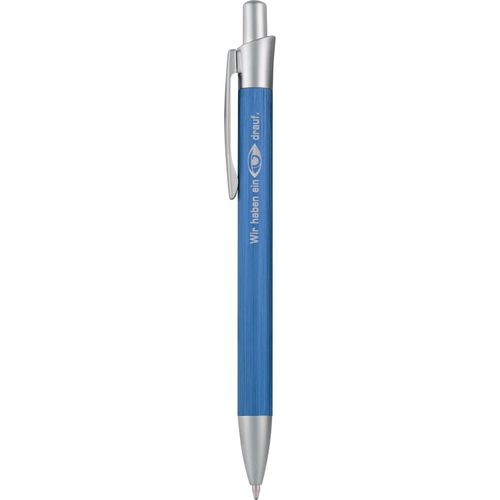 AUGUSTA Brushed Druckkugelschreiber (Art.-Nr. CA063099) - Elegant reduziertes Design + tolle...
