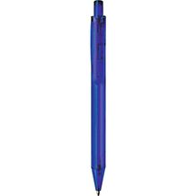 Druckkugelschreiber SILBA (blau) (Art.-Nr. CA064324)