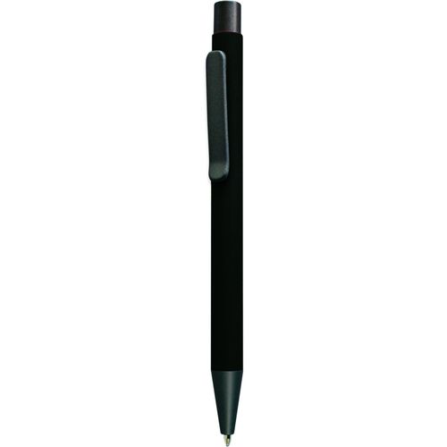 Druckkugelschreiber NEVIS Soft GUN (Art.-Nr. CA192055) - Moderne Material- bzw. Farbkombination!...
