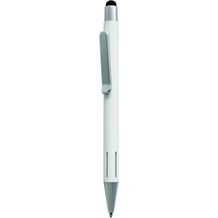 Druckkugelschreiber RAVA Soft & Touch (weiß) (Art.-Nr. CA196726)