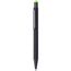 Druckkugelschreiber FLORES Soft & Touch Black (grün) (Art.-Nr. CA554069)