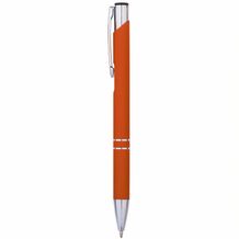 Druckkugelschreiber ISABELA ALU SOFT (orange) (Art.-Nr. CA612900)