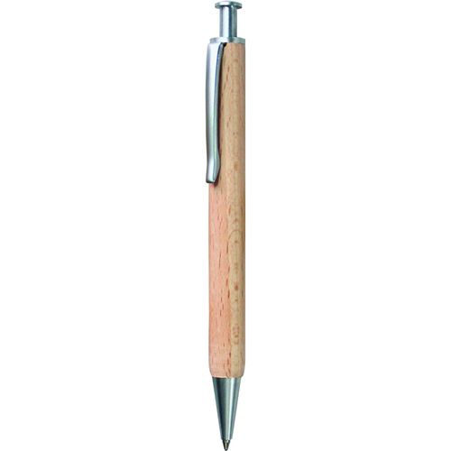 BARRA WOOD Druckkugelschreiber (Art.-Nr. CA618708) - Naturprodukt Holz (FSC) - jedes Schreibg...