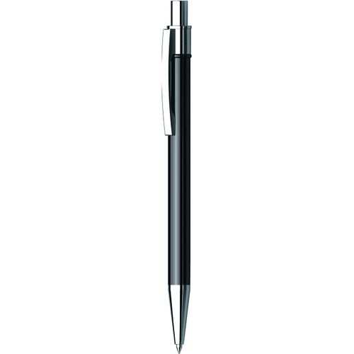 LIPSI Druckkugelschreiber (Art.-Nr. CA641301) - Die glänzende Lackierung, die puristisc...