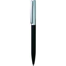 Drehkugelschreiber MUNA (schwarz-silber) (Art.-Nr. CA686934)