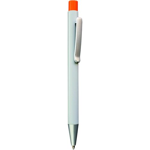 NEVIS Eco ALU Recycled Druckkugelschreiber (Art.-Nr. CA848740) - Ein schöner + minimalistischer Kugelsch...