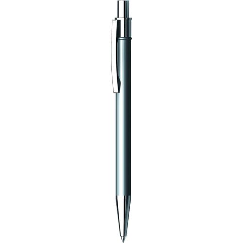 Druckkugelschreiber LIPSI (Art.-Nr. CA896376) - Die glänzende Lackierung, die puristisc...