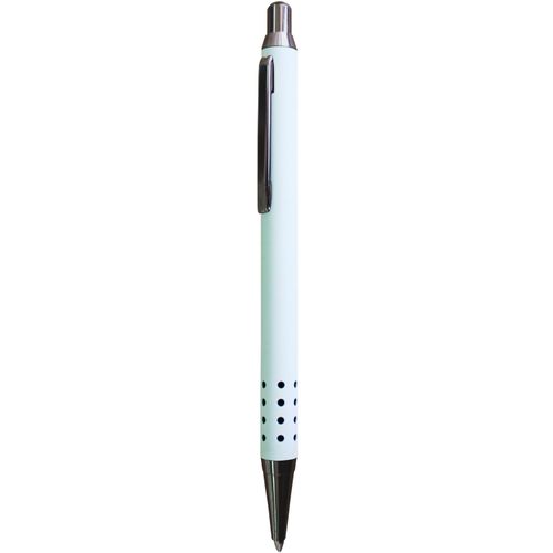 Druckkugelschreiber LIPARI Soft GUN (Art.-Nr. CA934014) - Der schlanke gummierte Schaft, die...