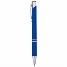 Druckkugelschreiber ISABELA ALU SOFT (blau) (Art.-Nr. CA970737)