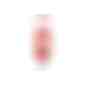 Handreinigungsspray, 50 ml Bumper rot, Body Label (R-PET) (Art.-Nr. CA070884) - Praktische Kosmetikflasche zum Anhängen...