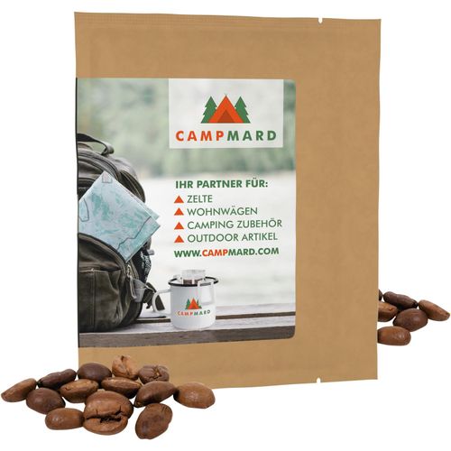 CoffeeBag - Fairtrade - naturbraun (Art.-Nr. CA118806) - CoffeeBag - die natürliche Alternativ...