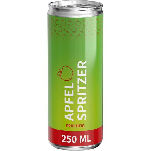 Apfelspritzer Body Label (Art.-Nr. CA144056) - Spritzige Apfelschorle, 250 ml (Alu...