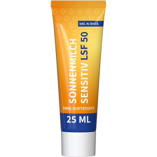 Sonnenmilch LSF 50 (sens.), 25 ml Tube (Art.-Nr. CA452157) - Sensitive Sonnenmilch - LSF 50, parfümf...