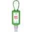 Hände-Desinfektionsspray (DIN EN 1500), 50 ml Bumper grün, Body Label (R-PET) (grün) (Art.-Nr. CA493340)