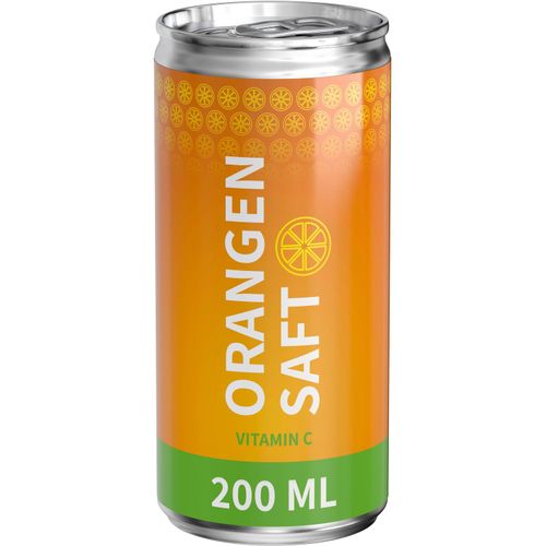 Bio Orangensaft, 200 ml, Body Label (Art.-Nr. CA526544) - Bio Orangensaft, 200 ml (Alu Dose).
Die...