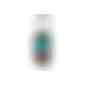 Sonnenmilch LSF 30, 50 ml Bumper (schwarz), Body Label (R-PET) (Art.-Nr. CA641699) - Praktische Kosmetikflasche zum Anhängen...