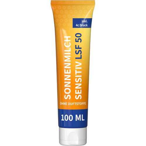 Sonnenmilch LSF 50 (sens.), 100 ml Tube (Art.-Nr. CA651842) - Sensitive Sonnenmilch - LSF 50, parfümf...