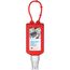 Smartphone & Arbeitsplatz-Reiniger, 50 ml Bumper rot, Body Label (R-PET) (Art.-Nr. CA658418)