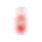 Duschgel Ingwer-Limette, 50 ml Bumper rot, Body Label (R-PET) (Art.-Nr. CA720325) - Praktische Kosmetikflasche zum Anhängen...