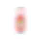 Duschgel Ingwer-Limette, 50 ml Bumper rot, Body Label (R-PET) (Art.-Nr. CA720325) - Praktische Kosmetikflasche zum Anhängen...